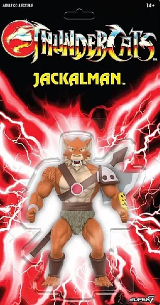 THUNDERCATS VINTAGE COLLECTION ACTION FIGURE WAVE 1 JACKALMAN 14 CM